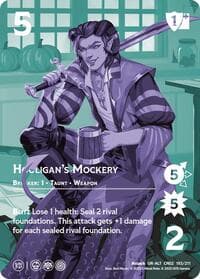Hooligan's Mockery (Alternate Art)