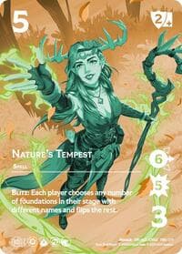 Nature's Tempest (Alternate Art)