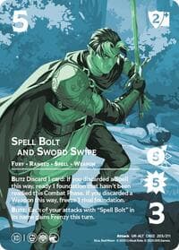 Spell Bolt and Sword Swipe (Alternate Art)