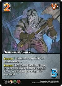 Arrogant Smirk