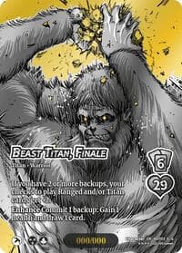Beast Titan, Finale (Chrome Rare)