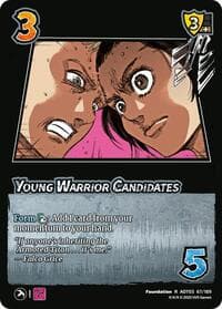 Young Warrior Candidates