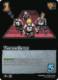 Time for Battle