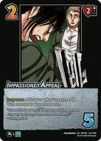Impassioned Appeal