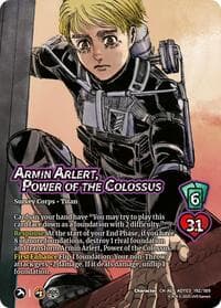 Armin Arlert, Power of the Colossus // Colossus Titan, Finale (Alternate Art)
