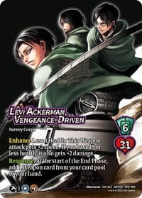 Levi Ackerman, Vengeance-Driven (Alternate Art)