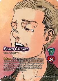 Porco Galliard // Jaw Titan, Crushing Biter (Alternate Art)