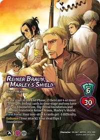Reiner Braun, Marley's Shield // Armored Titan, Finale (Alternate Art)