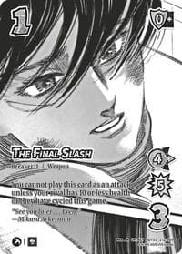 The Final Slash (Alternate Art)