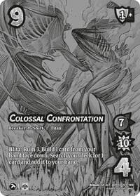 Colossal Confrontation // Seeking Relief  (Alternate Art)