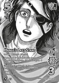 Hange's Last Stand (Alternate Art)