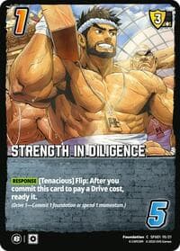 Strength in Diligence