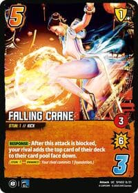 Falling Crane