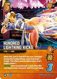 Hundred Lightning Kicks (Alternate Art)