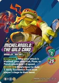Michelangelo, the Wild Card (Alternate Art) (200)