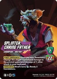 Splinter, Caring Father (Alternate Art)