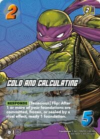 Cold and Calculating (Alternate Art)