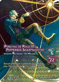 Percival de Rolo III, Pepperbox Sharpshooter