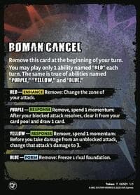 ROMAN CANCEL