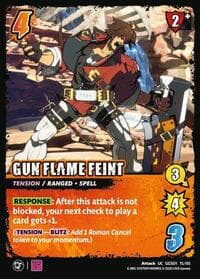 GUN FLAME FEINT