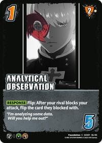 ANALYTICAL OBSERVATION