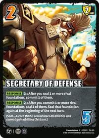 SECRETARY OF DEFENSE