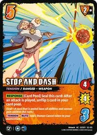 STOP AND DASH