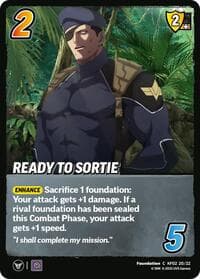 Ready to Sortie