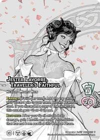 Jester Lavorre, Traveler's Faithful (Embossed Wedding Promo)