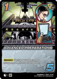 Advanced Preparations