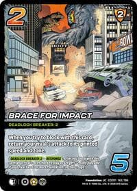 Brace for Impact