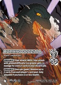 Burning Godzilla (Alternate Art)