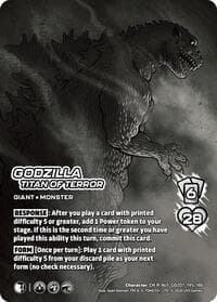 Godzilla, Titan of Terror (Alternate Art)