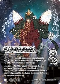SpaceGodzilla, Bio-Quartz Monster (Alternate Art)