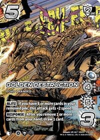 Golden Destruction (Alternate Art)