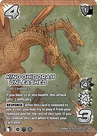 King Ghidorah Unleashed (Alternate Art)