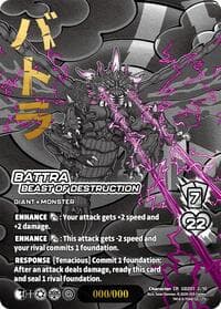 Battra, Beast of Destruction (Chrome Rare)