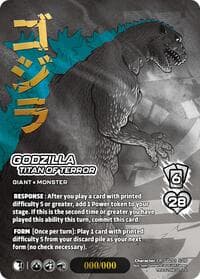 Godzilla, Titan of Terror (Chrome Rare)