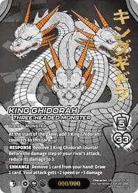 King Ghidorah, Three-Headed Monster (Chrome Rare)