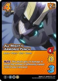 All Might's Armored Punch