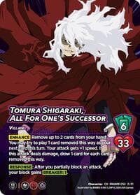 Tomura Shigaraki, All For One's Successor