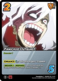 Panicked Outburst