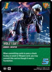 Violet Suit