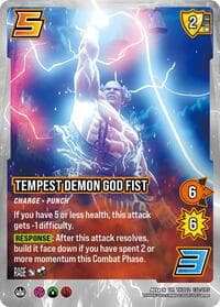 Tempest Demon God Fist