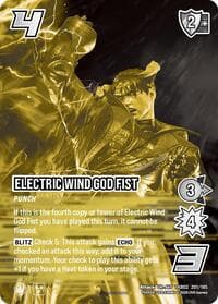 Electric Wind God Fist (Alternative Art)