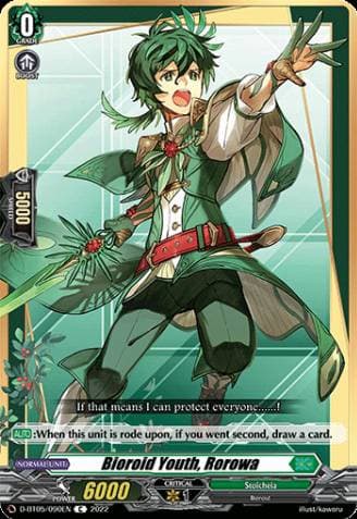 Bioroid Youth, Rorowa