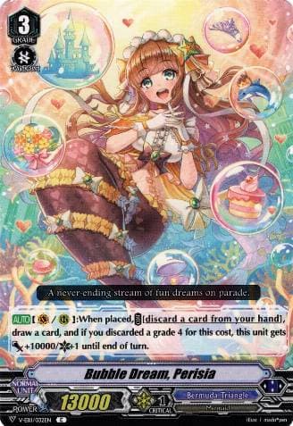 Bubble Dream, Perisia