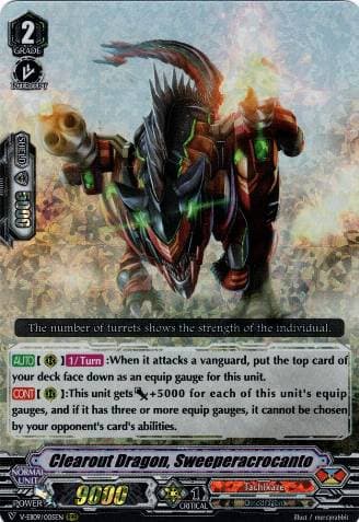 Clearout Dragon, Sweeperacrocanto