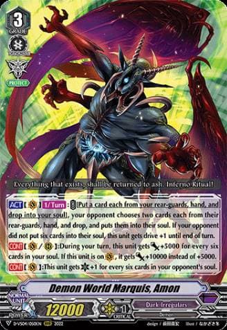 Demon World Marquis, Amon