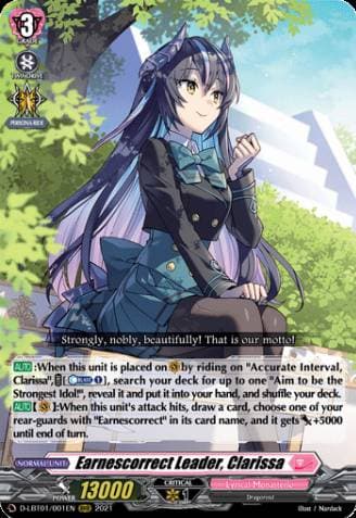 Earnescorrect Leader, Clarissa